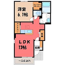 JR両毛線 前橋大島駅 徒歩17分 1階/-