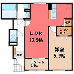 フォックス ゲート S 1階