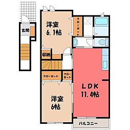 ベル・グランデ A 2階
