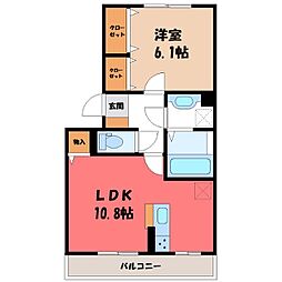 リヴェールマリーズ D 3階/-