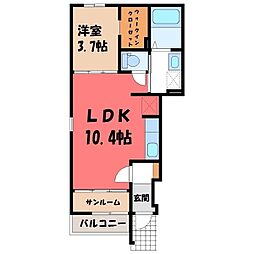 ポム メゾン 1階
