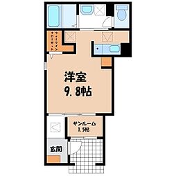 テルサ ミヤマ 1階/-