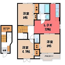 サルドセジュール B 2階/-