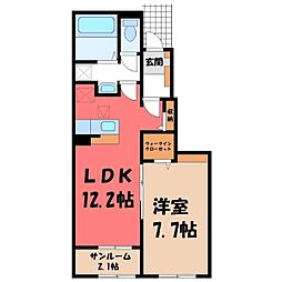 ヴィラ シルク I 1階