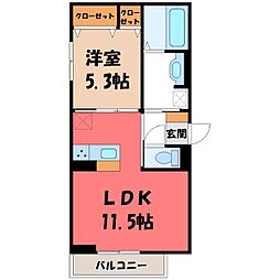 セッティエーム高崎 B 2階