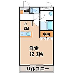 シャルム 1階/-