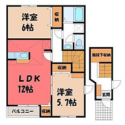 メゾンリュミエール A 2階/-