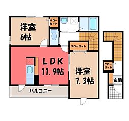 メゾン・デュ・ソレイユ III 2階