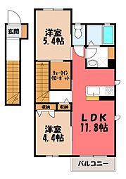 エルヴィエント 2階