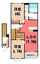 ティアフォルクス 2階/-