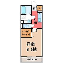 群馬県前橋市朝日町3丁目（賃貸アパート1K・1階・30.03㎡） その2