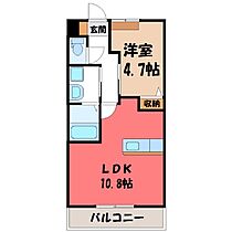 群馬県伊勢崎市西小保方町（賃貸アパート1LDK・1階・38.02㎡） その2