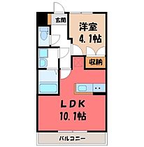 群馬県伊勢崎市八坂町（賃貸アパート1LDK・1階・36.00㎡） その2