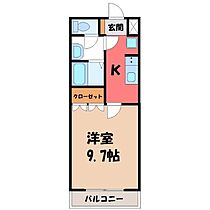 群馬県伊勢崎市韮塚町（賃貸アパート1K・1階・29.75㎡） その2