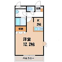 群馬県前橋市下新田町（賃貸アパート1K・2階・36.00㎡） その2