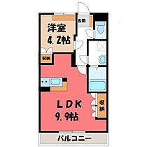 群馬県伊勢崎市豊城町（賃貸アパート1LDK・1階・36.00㎡） その2