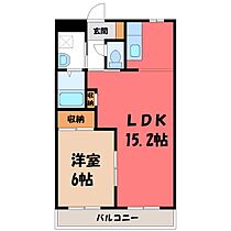 群馬県前橋市箱田町（賃貸アパート1LDK・1階・45.00㎡） その2