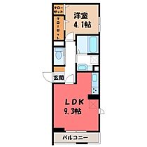 群馬県前橋市南町3丁目（賃貸アパート1LDK・3階・33.70㎡） その1