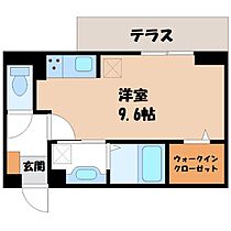 群馬県前橋市文京町1丁目（賃貸アパート1R・1階・28.31㎡） その1