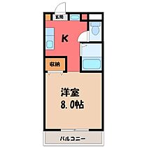 群馬県伊勢崎市柴町（賃貸マンション1K・3階・29.70㎡） その1