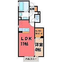 茨城県古河市坂間（賃貸アパート1LDK・1階・39.06㎡） その2