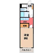 群馬県伊勢崎市連取町（賃貸マンション1K・3階・30.00㎡） その1