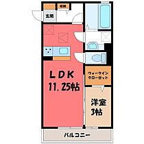 群馬県前橋市上大島町（賃貸アパート1LDK・1階・37.83㎡） その2