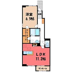 高崎線 新町駅 バス20分 玉村町役場下車 徒歩30分