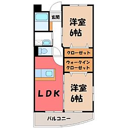 🉐敷金礼金0円！🉐東武伊勢崎線 新伊勢崎駅 バス10分 交通安全...