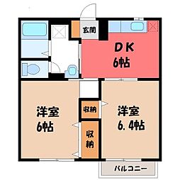 🉐敷金礼金0円！🉐両毛線 駒形駅 徒歩37分