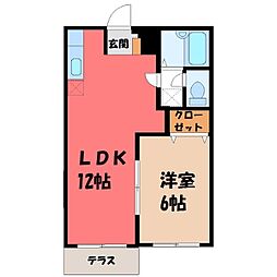 🉐敷金礼金0円！🉐両毛線 国定駅 徒歩7分
