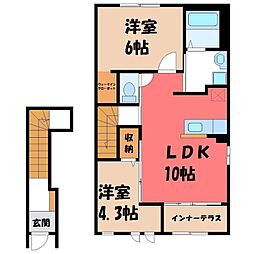 両毛線 伊勢崎駅 徒歩17分