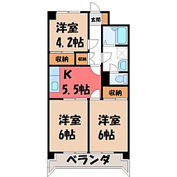 🉐敷金礼金0円！🉐東武伊勢崎線 伊勢崎駅 徒歩9分