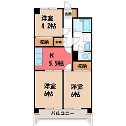🉐敷金礼金0円！🉐東武伊勢崎線 伊勢崎駅 徒歩9分