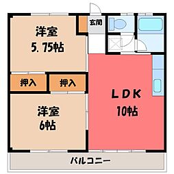 🉐敷金礼金0円！🉐東武伊勢崎線 新伊勢崎駅 徒歩38分