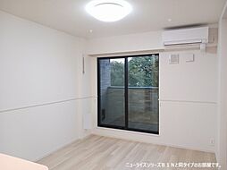 JR東北本線 古河駅 バス40分 大山2丁目下車 徒歩3分の賃貸アパート 2階2LDKのリビング/ダイニング