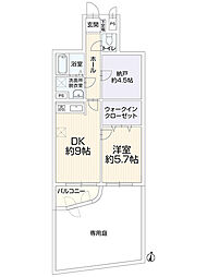 間取図画像 1SDK