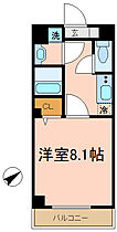 ブリリアント大木 206 ｜ 千葉県習志野市谷津2丁目（賃貸マンション1K・2階・26.80㎡） その2