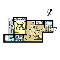 ＡＪＡ京成大久保 202 ｜ 千葉県習志野市本大久保1丁目（賃貸アパート1LDK・2階・29.56㎡） その2