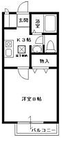 Ｑｕａｔｒｅ　Ｓａｉｓｏｎｓ 103 ｜ 千葉県習志野市津田沼3丁目（賃貸アパート1K・1階・27.08㎡） その2