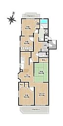 グローリアス東刈谷壱番館 4LDKの間取図画像