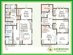 ひたちなか足崎19期　新築戸建　2号棟