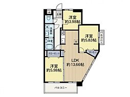 間取図画像 3LDK