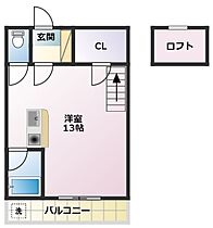 セザンヌ西高師 208 ｜ 愛知県豊橋市西高師町字小谷53（賃貸アパート1K・2階・28.98㎡） その2