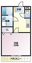 La　mia　Casa 205 ｜ 愛知県豊川市小坂井町西浦62-2（賃貸アパート1K・2階・34.40㎡） その2