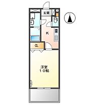 ネオコスモ西沢  ｜ 愛知県豊橋市高師町字西沢（賃貸アパート1K・1階・29.70㎡） その2