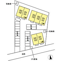 オアシス東豊Ｃ棟 101 ｜ 愛知県豊川市東豊町4丁目54番地2（賃貸アパート2LDK・1階・48.73㎡） その21