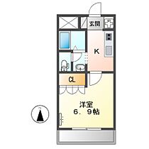 アメニティハイツ大崎  ｜ 愛知県豊川市大崎町下金居場（賃貸アパート1K・2階・24.84㎡） その2