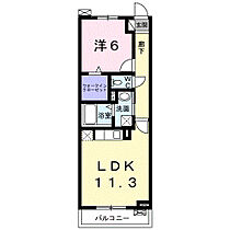 カーサ　クアットロ 302 ｜ 愛知県蒲郡市神明町8-9（賃貸アパート1LDK・3階・44.71㎡） その2