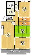 レ・セゾン菰口B 301 ｜ 愛知県豊橋市菰口町2丁目22-1（賃貸マンション3LDK・3階・68.13㎡） その2